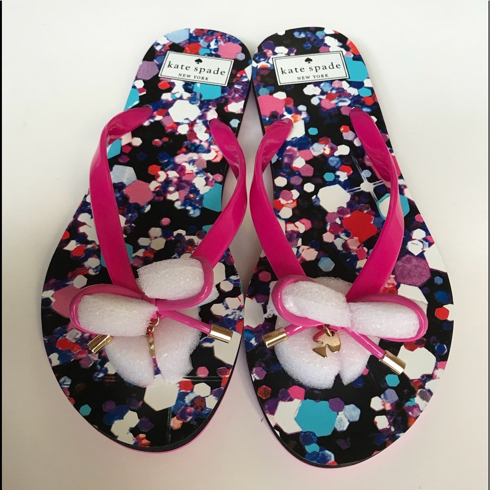 LAST ONE! Kate Spade Nova Cabaret Pink Flip Flops